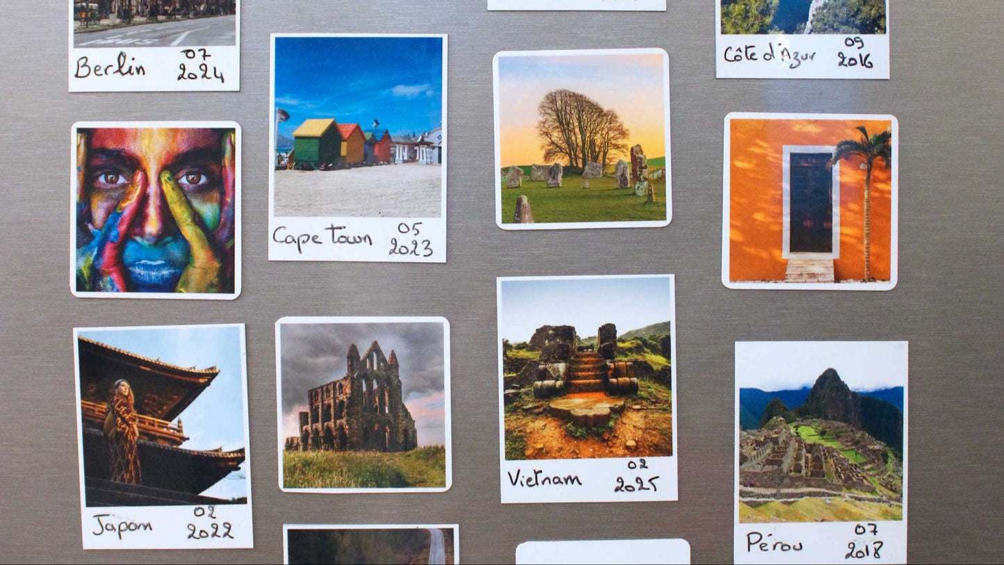 Magnets photo rétro
